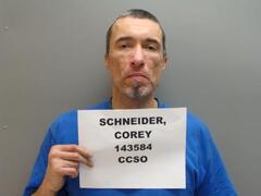 Mugshot of SCHNEIDER, COREY