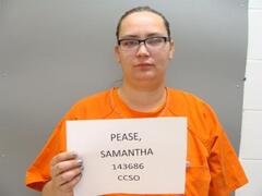 Mugshot of PEASE, SAMANTHA