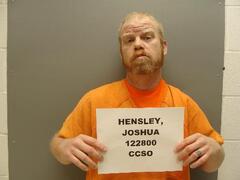Mugshot of HENSLEY, JOSHUA