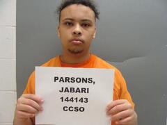 Mugshot of PARSONS, JABARI